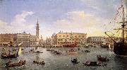 WITTEL, Caspar Andriaans van The Molo Seen from the Bacino di San Marco France oil painting reproduction